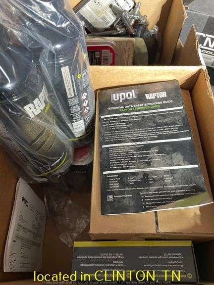 UPOL TRUCK BED LINER KIT WITH ADDITIONAL APOLLO EPOXY BED LINER MIX