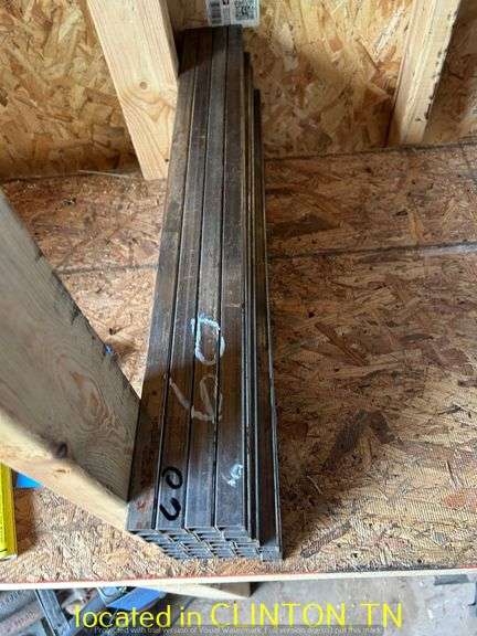 APPROX (35) 3/4"X27" SQUARE TUBING