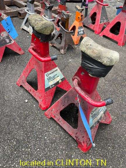 (QTY2) 6TON JACK STANDS
