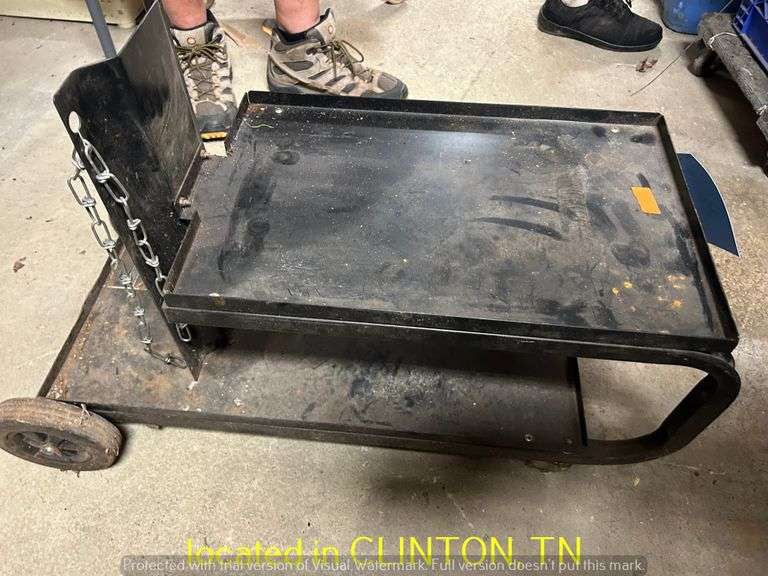 ROLLING WELDER CART