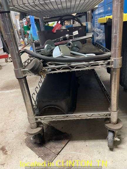 META ROLLING CART WITH MIXC PARTS