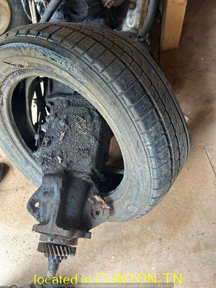 FORD INLINE 6 300 MOTOR WITH TRANSMISSION AND WIRING HARNESS-OPERATION UNKNOWN