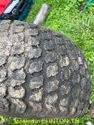 20X10.00X8 TIRE WITH RIM & (2) 23-9.50-12 WITRE WITH RIMS