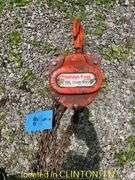 PITTSBURGH FORGE 2TON CHAIN HOIST MODEL 4087