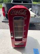 COCA COLA ELECTRIC COOLER 26"HX9"WX16"D-OPERATION UNKNOWN