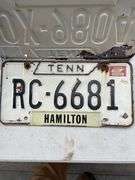 (5) TN LICENSE PLATES