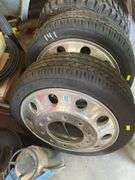 (2) 265/40R22 TIRES & 22.5 ALCOA ALUMINUM 10LUG WHEELS