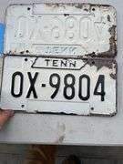 (5) TN LICENSE PLATES