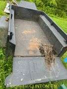 SINGLE AXLE 5LUG PINTLE HITCH TRAILER WITH SIDES