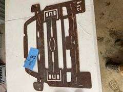 (2) STEEL CUTOUTS OF FORD & SUPER DUTY