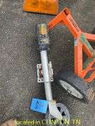 DOLLY WHEEL AND ELECTRIC TRAILER JACK-UNTESTED, OPERATION UNKNOWN