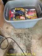 ASSORTED MANUAL/MAGAZINES/ IN COLEMAN COOLER