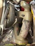 BOX OF MISC TOOLS