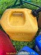 (3) PLASTIC FUEL JUGS