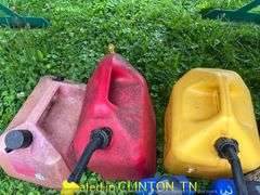 (3) PLASTIC FUEL JUGS