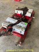 (2) PITTSBURGH 450LB LOW LIFT TRANSMISSION JACK