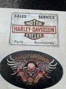 HARLEY DAVIDSON ADVERTISING PIECES
