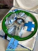 SCI STEERING WHEEL -GREEN