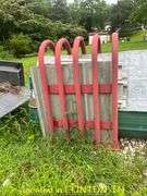 (2) TIRE SAFETY CAGES--METAL IN PHOTO NOT INCLUDED
