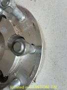 (2) 5-4.5 TO 8-6.5 ALUMINUM WHEEL SPACERS-CAME OFF FARMALL CUB