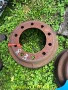 (4) 16.6-20 10LUG BRAKE HUBS