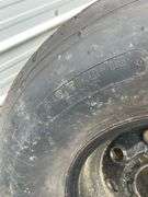(2) HOOSIER 105-16.0-15 DIRT SLICKS WITH RIMS