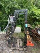Steel rack with miscellaneous metal