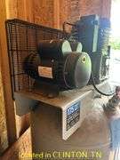 DELTA UPRIGHT 175PSI 80GAL AIR COMPRESSOR-NOT TESTED, OPERATION UNKNOWN