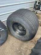 (2) HOOSIER 105-16.0-15 DIRT SLICKS WITH RIMS