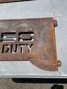 STEEL CUTOUT F350 SUPERDUTY 24"X11"