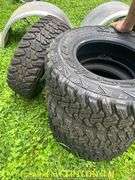 (4) ACCEIERA MT01 LT235/75-R15 USED TIRES