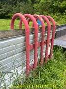 (2) TIRE SAFETY CAGES--METAL IN PHOTO NOT INCLUDED