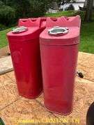 (2) RAMPAGE METAL GAS CANS