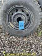 (3) MILITARY TIRE WITH 1 RIM 7.00-16LW