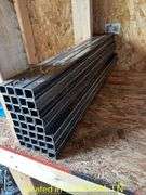 APPROX (35) 3/4"X27" SQUARE TUBING