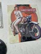 HARLEY DAVIDSON ADVERTISING PIECES