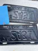 (2) TN 57 LICENSE PLATES