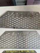 (2) BILT COOL & (1) BRONCOOL 20"X8" METAL GRILL COVERS