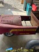 FIRE TRUCK PEDAL CAR