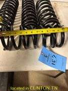 (4) COIL SPRINGS-SEE IMAGES FOR SIZES