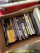 ASSORTED MANUAL/MAGAZINES/ IN COLEMAN COOLER