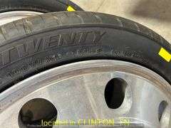 (2) 265/40R22 TIRES & 22.5 ALCOA ALUMINUM 10LUG WHEELS