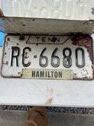 (5) TN LICENSE PLATES