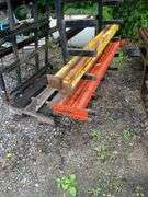 Steel rack with miscellaneous metal
