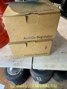 (2) UNUSED AR/CO2 REGULATORS