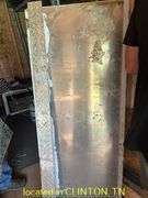 (2) 25.5"X60" STAINLESS STEEL SHEET METAL WITH MISC ALUMINUM TREAD PLATE PIECES