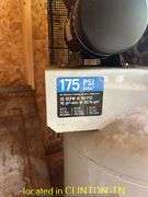 DELTA UPRIGHT 175PSI 80GAL AIR COMPRESSOR-NOT TESTED, OPERATION UNKNOWN