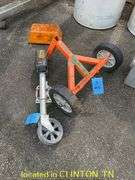 DOLLY WHEEL AND ELECTRIC TRAILER JACK-UNTESTED, OPERATION UNKNOWN