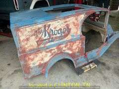 FIBERGLASS PANEL WAGON BODY