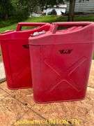(2) RAMPAGE METAL GAS CANS